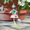 Metal  Spring Garden Fairy & Friends on Toadstools - Choose from 2 designs.